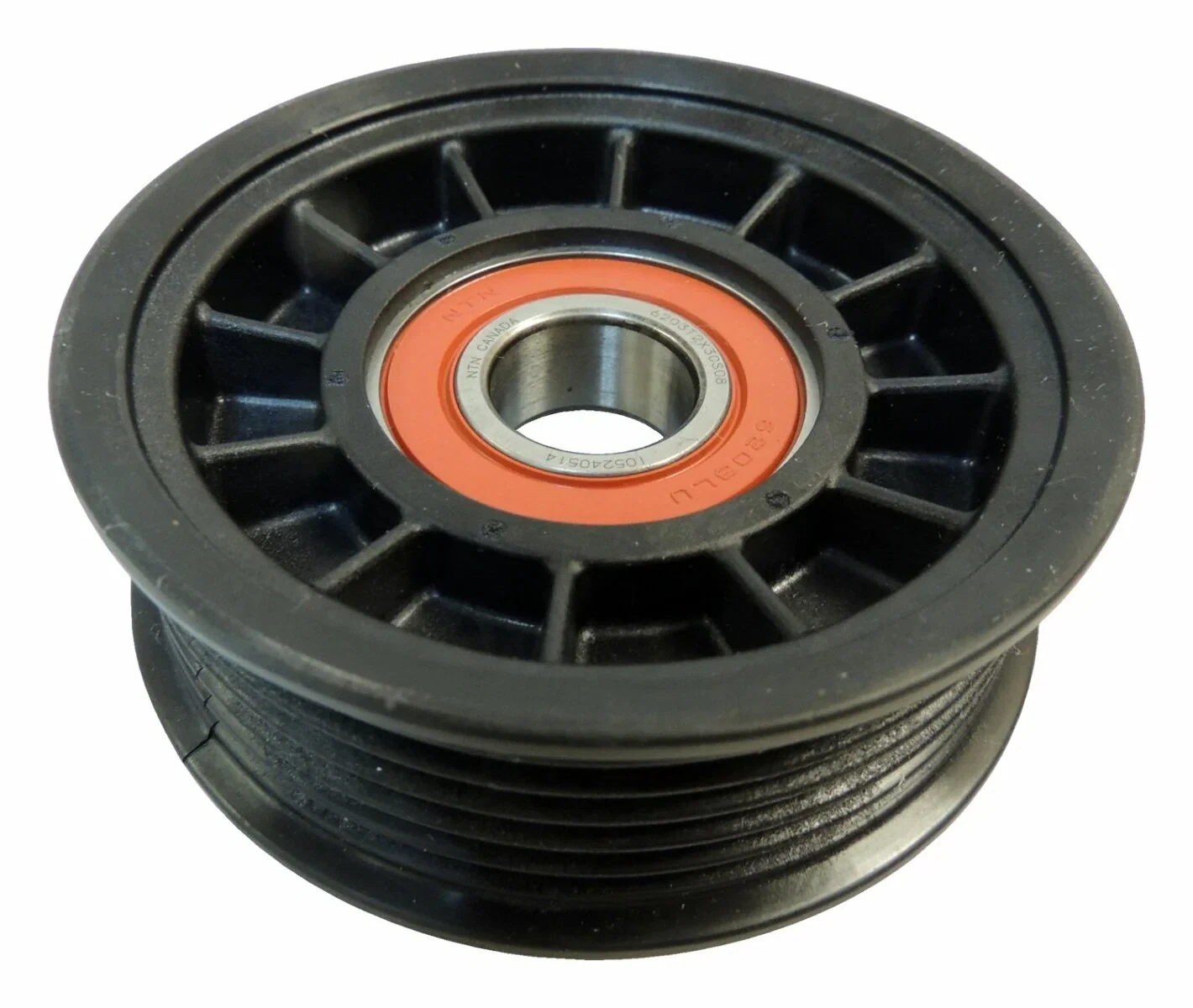 Crown Automotive - Metal Black Drive Belt Idler Pulley - 53031045